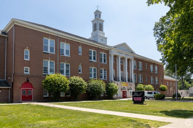 Plainfield's Hubbard Middle School is for grades 6-8 and has almost 750 students.