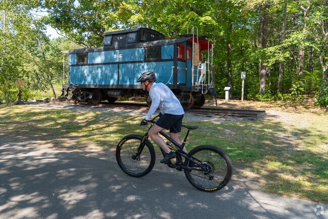 The Windham Rail Trail records the highest usage counts for paved rail trails in New Hampshire.