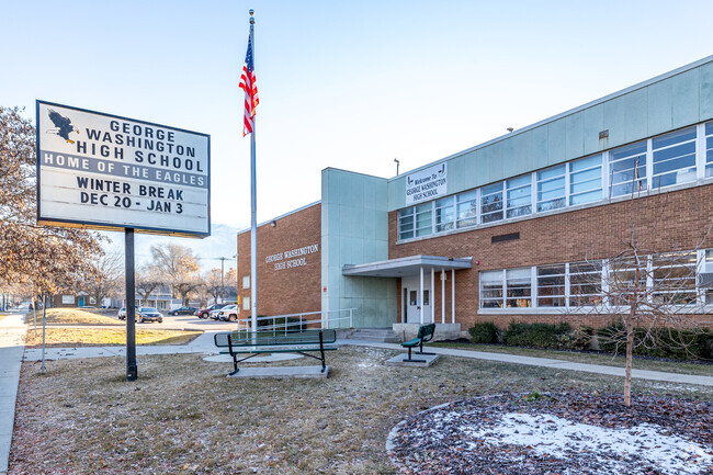 George Washington High encourages students to pursue higher education.