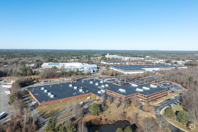 Myles Standish Industrial Park in Whittenton Junction is home to 100 businesses.