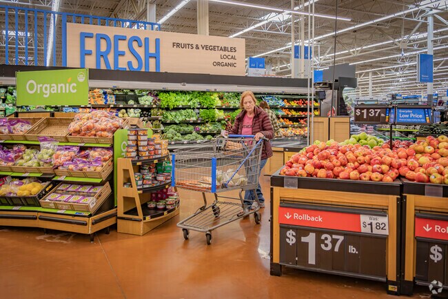 The local Walmart Supercenter is a great place for residents of Grand Haven to shop.