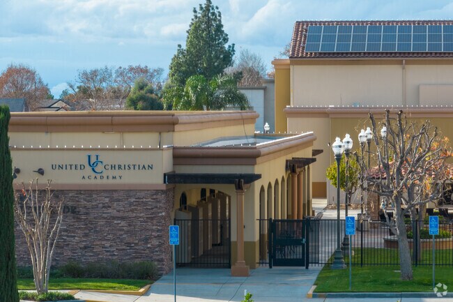 Upland Christian Academy challenges and encourages children to learn.