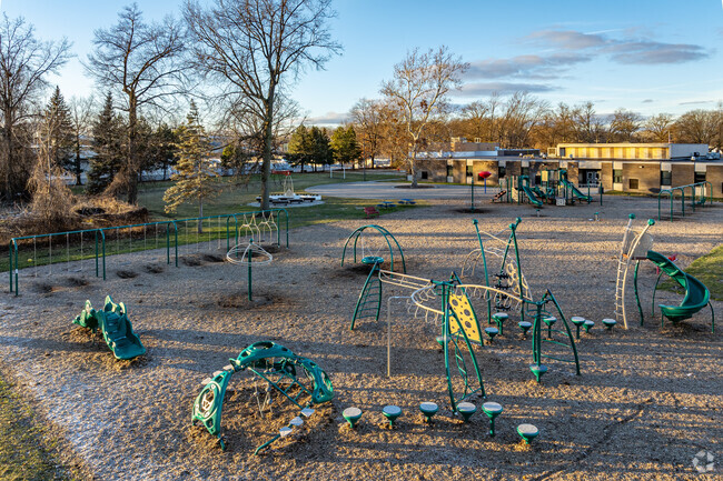 Main playground at Roosevelt/Mcgrath Elementary School.