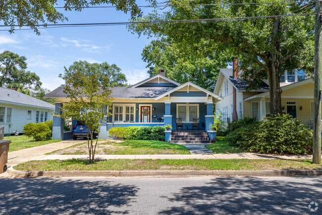 A Craftsman-style home is a common sight in the historic Lyons Park neighborhood.