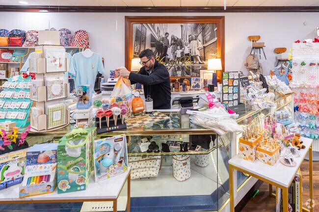 Liberty Roe is an upscale children's boutique just outside of Hometown run by a local family.
