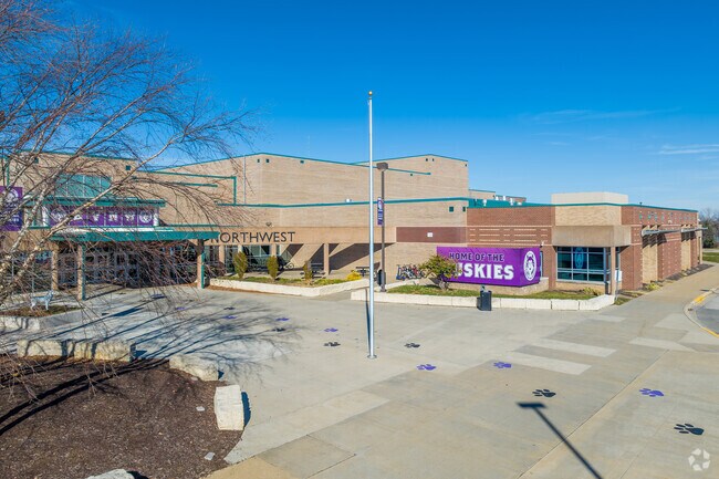 Blue Valley Northwest High School is located in Overland Park, Kansas.
