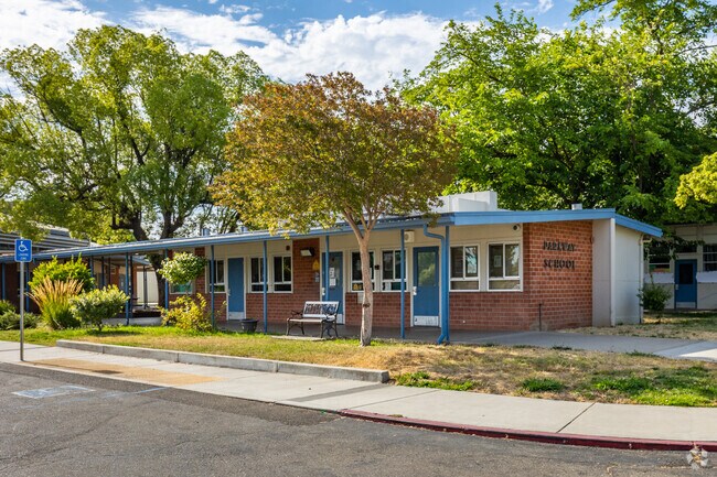 Parkway Elementary School sits right in the center of Parkway.