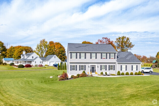 Colonial style homes are another option in Lowhill Township.