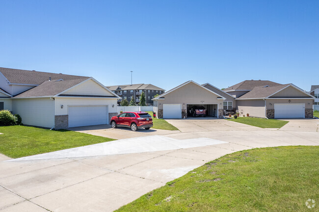 Discover the charm of Burlington's twin homes, featuring contemporary designs.