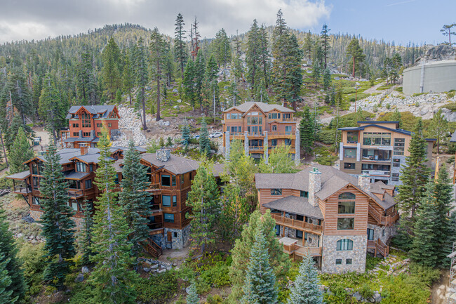 Large Mountain homes litter the steep mountain grades of Kingsbury.