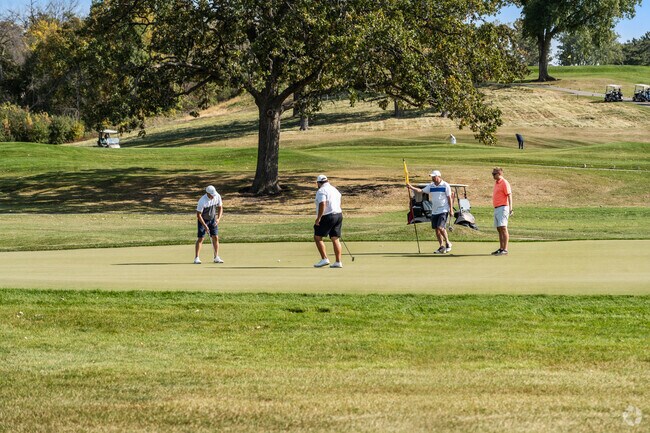 Foxcroft residents enjoy nearby golf courses, offering scenic greens and a peaceful escape.