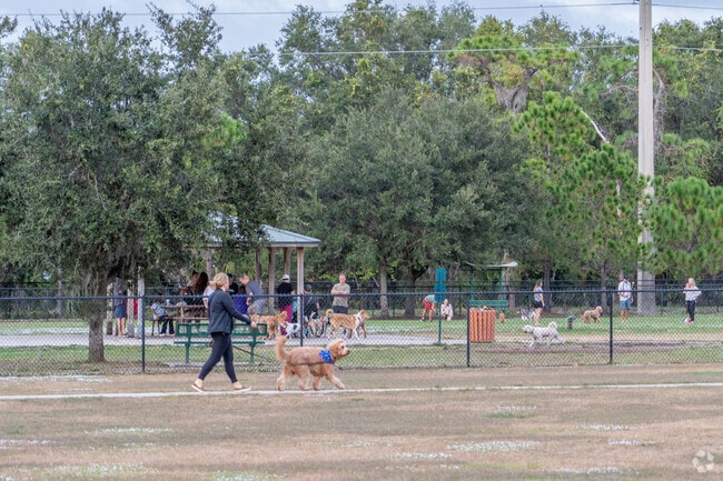 Creekwood Park in East Bradenton features a popular dog park.