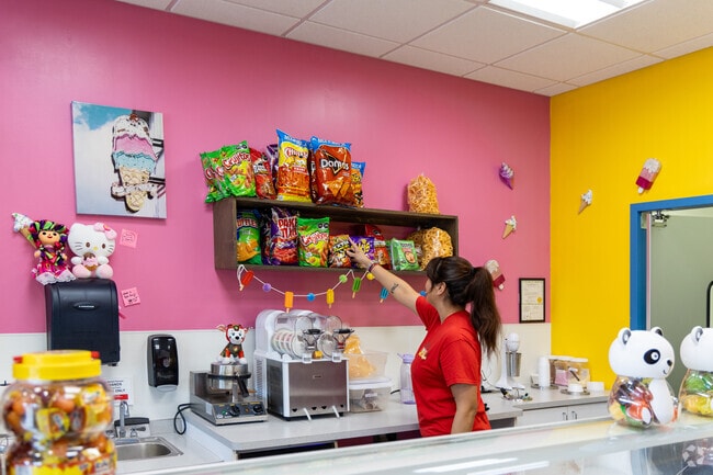 Treat yourself to a delicious snack at Delicias in Unity.