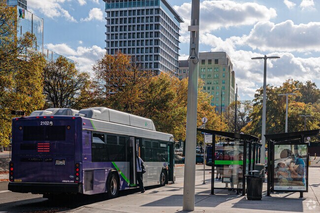Commuting is made easy for Shockoe Slip residents with a central hub to get anywhere RVA.