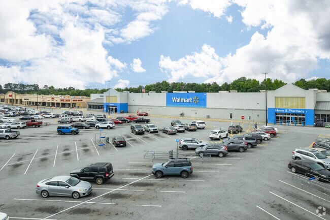 Bostic locals can head to the nearby Walmart Supercenter to pick up some household items.