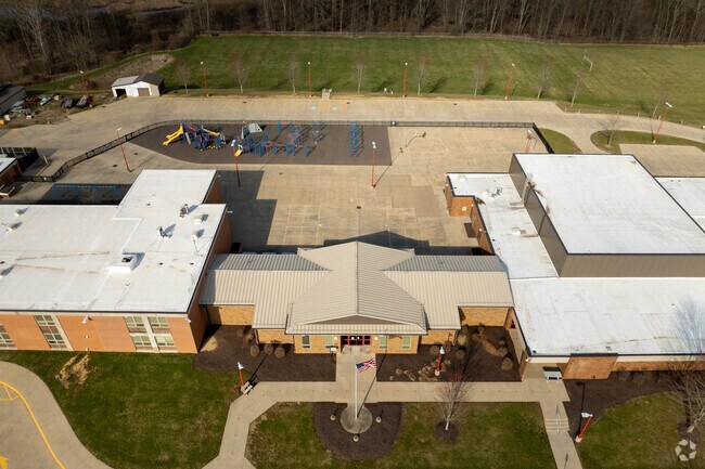 W.S. Stinson Elementary School in Canal Fulton, Ohio root for their hometeam the Indians.