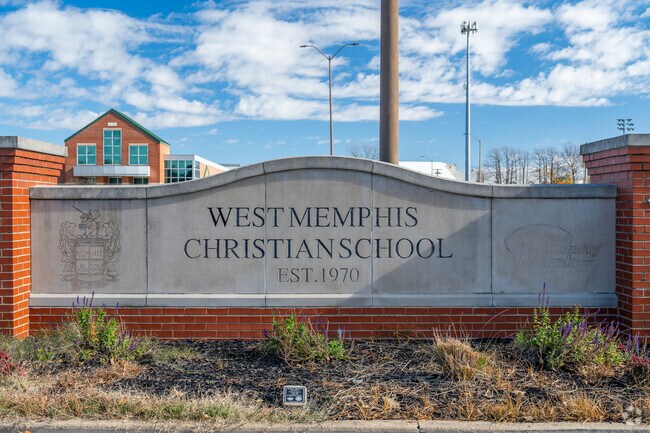 West Memphis Christian School offers classes from PK-12th grade.