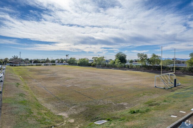 Play some football at Glendale Preparatory Academy in Peoria.