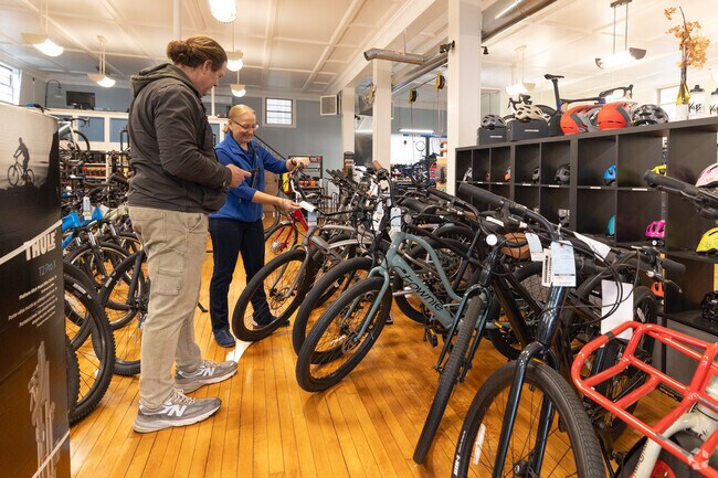 Kreb Cycle in Eastport caters to cycling enthusiasts.