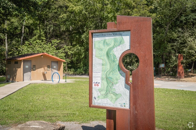 Stringers Ridge is a Red Bank favorite for hiking and biking.