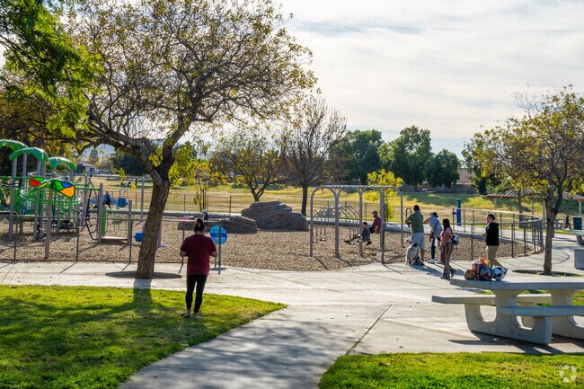Enjoy a peaceful day out with family at Mary Henley Park in Equestrian Downs.