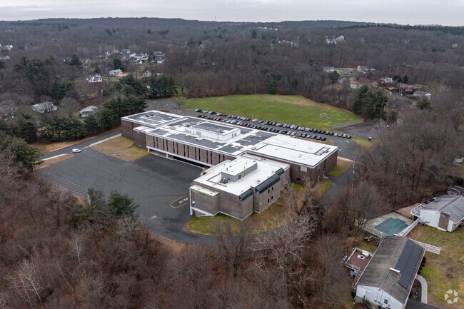 City Hill Middle School at 441 City Hill Street in Naugatuck, CT.