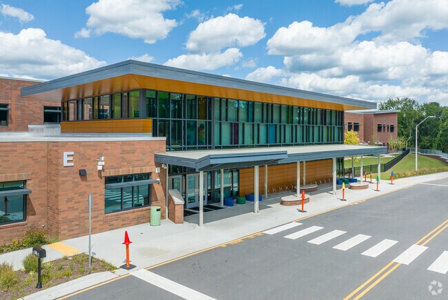 South Raleigh’s Biltmore Hills subdivision features Fuller Magnet Elementary, an A-minus rated school.