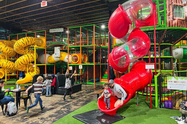Wild Katz Adventure Playground in Midtown Tucson offers an indoor play area for hot summer days.
