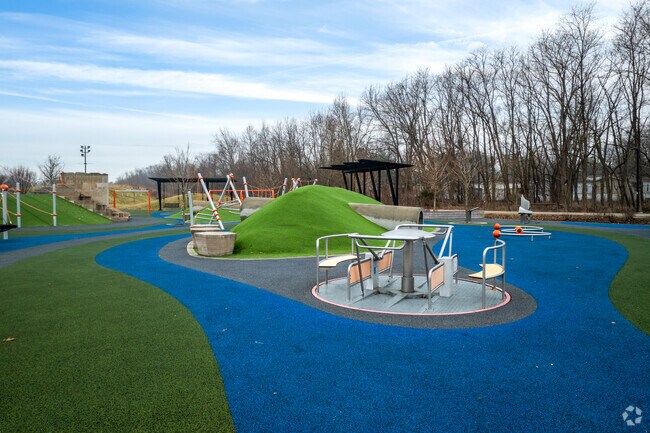 The 65-acre Switchyard Park is Bloomington's newest outdoor attraction with many great amenities.