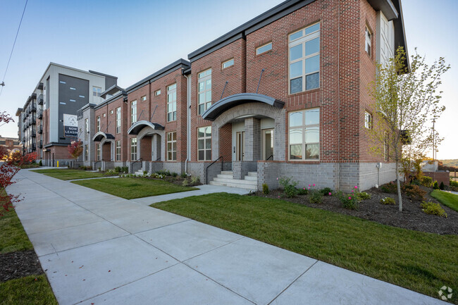 This set of row homes is another example of the options available in Crystal Towers.