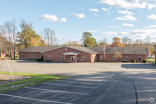 Cambria County Christian School is tucked away behind Pike Grace Brethren Church.