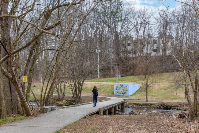 The Little Duck River Greenway is the perfect place to take a stroll and enjoy the river in Manchester.