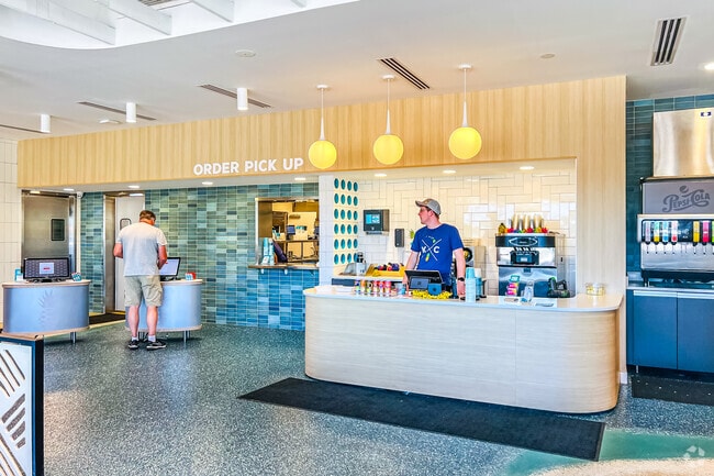 Order teriyaki chicken with rice and macaroni salad at Hawaiian Bros in Luff.