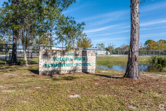 Volusia Pines Elementary School - Signage