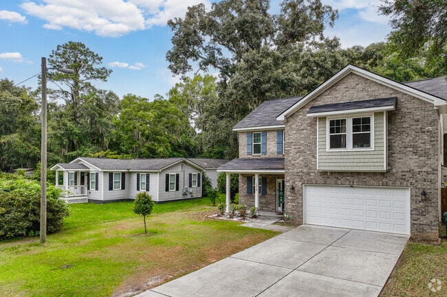 Contemporary brick homes are newer builds being introduced to Cresthill.