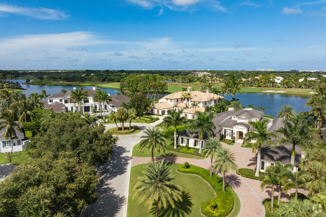Luxury homes line the scenic  waterfront in Maplewood.