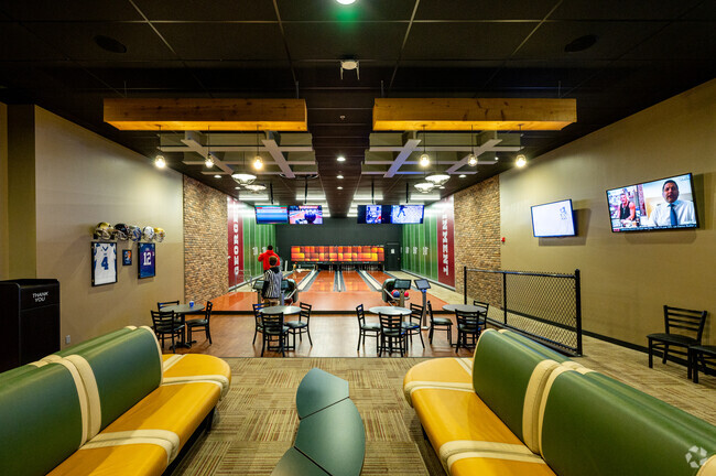 Bring your party to the private bowling room at Georgetown Entertainment.