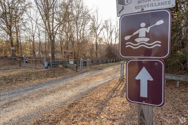 Wooton's Landing Park is popular for hiking trails and paddleboat launches.