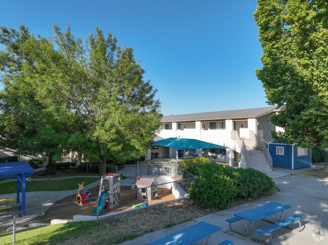 Playground at Redeemer Lutheran Christian School.