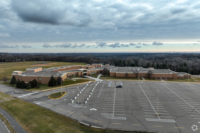 Falcon Ridge Middle School has above average test scores according to Great Schools.