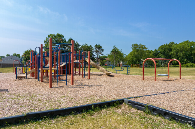Fun playground at Loon Lake Elementary School in Wixom.