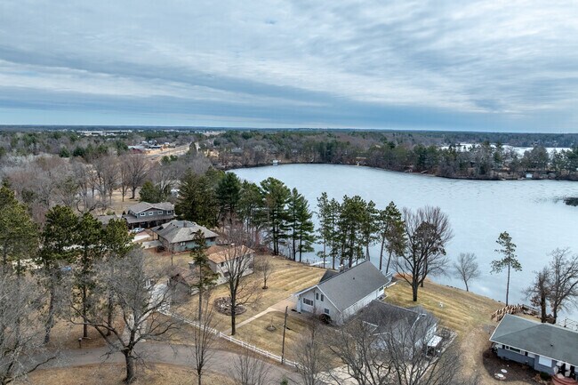 Lake homes are the most sought after in the Lake Wissota area.