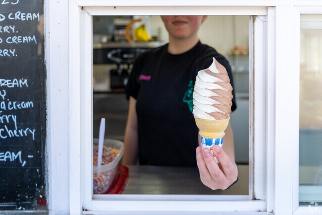 Jimmy’s Ice Cream is a Holland favorite for cones, shakes, and smiles on sunny days.
