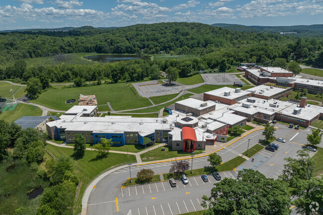 C.V. Starr Intermediate School at 20 Farm to Market Rd, Brewster, NY 10509.