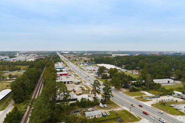 Garden City is located adjacent to the Port of Savannah.