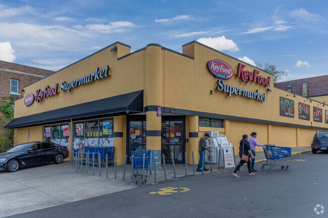 Residents go to Key Food Supermarket for all their grocery needs in Brooklawn-St. Vincent.