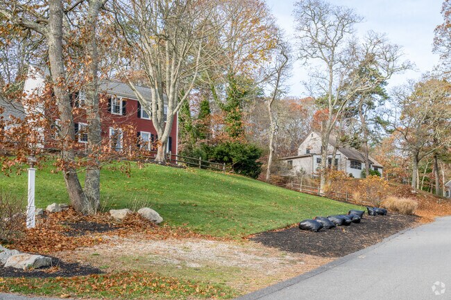 Colonial homes are plentiful in Orleans, creating a traditional and inviting atmosphere.