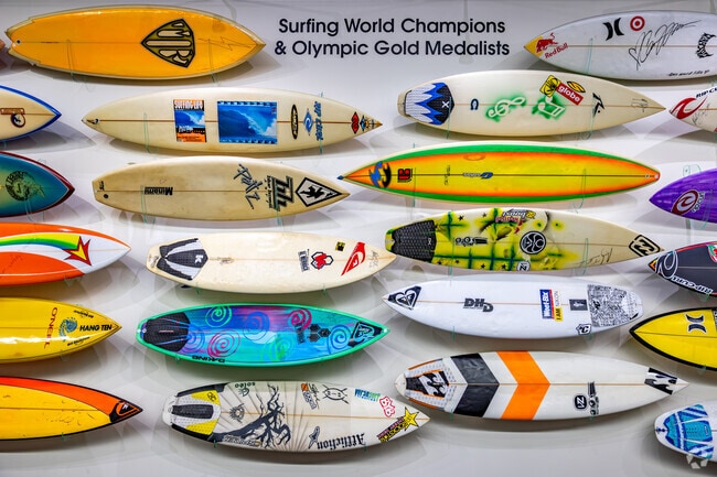 The Surfing Heritage and Cultural Center is a great place to learn about the history of surfing.