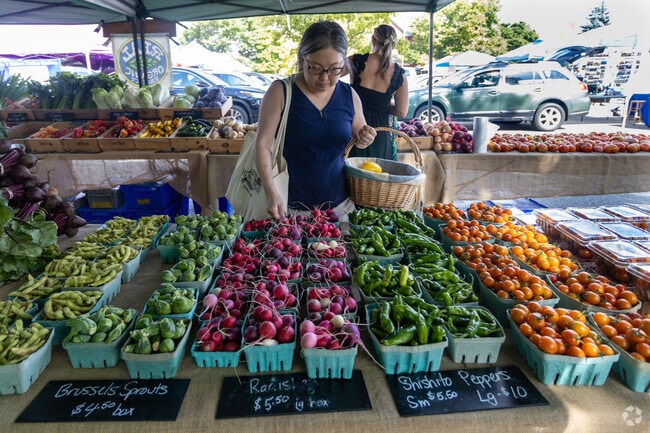 The Scarborough Farmers’ Market in Maine is a great place to find fresh, locally-grown produce.
