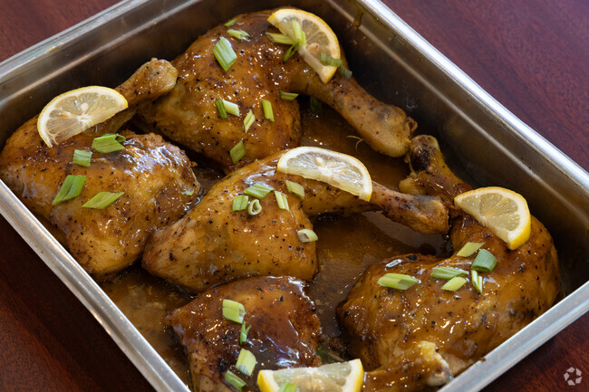 Try the Lemon Pepper Chicken at the Kreole Kitchen located near Parkside.
